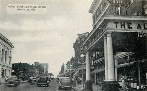Anniston 1940 Vintage Postcard City Great Memories