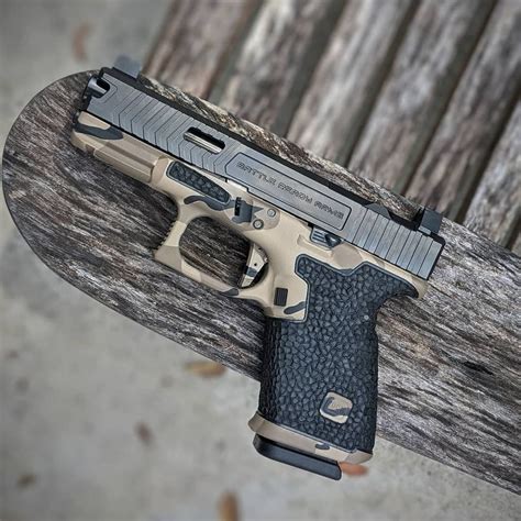 Glock 19 With Arid Multicam And Custom Frame Work Glockmod