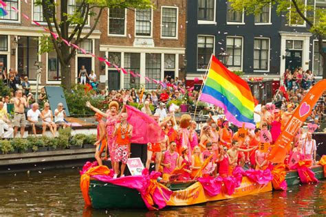 pride amsterdam 2019 with our world famous canal parade