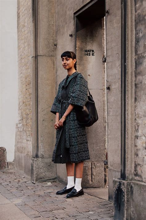 Individualism And Ease The Best Street Style At Copenhagen Fashion