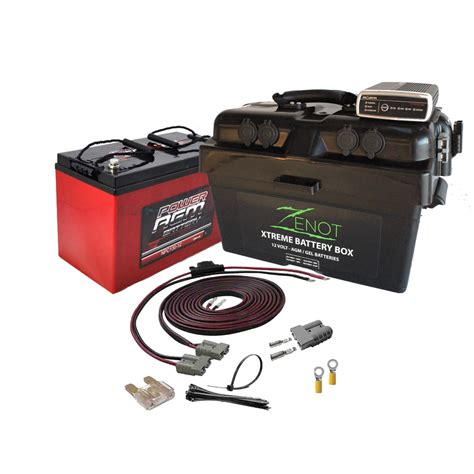 Power Agm Zenot Power 12 Volt Dual Battery System Kit 135 Amp And Dc