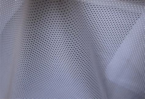 Sport Mesh White Polyester Mesh Netting 58 Wide Fabric By The Yard