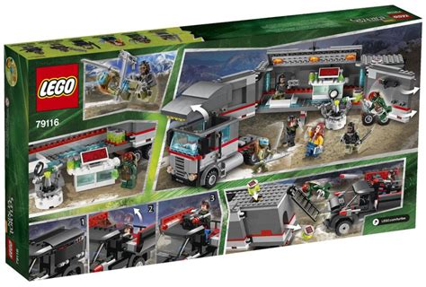 Lego Tortues Ninja 79116 Pas Cher Lévasion En Camion