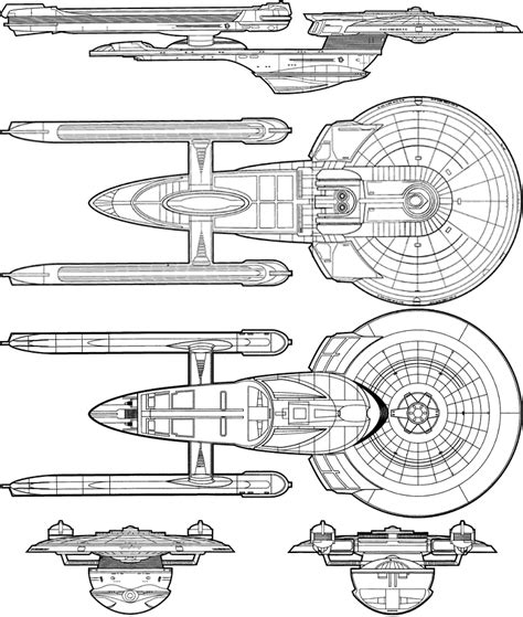 Federation Starfleet Class Database Excelsior Class Refit