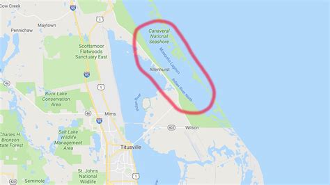 Indian River Florida Map United States Map