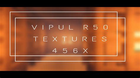 Vipul R50 Textures 456x Official Trailer For Minecraft Bedrock Edition