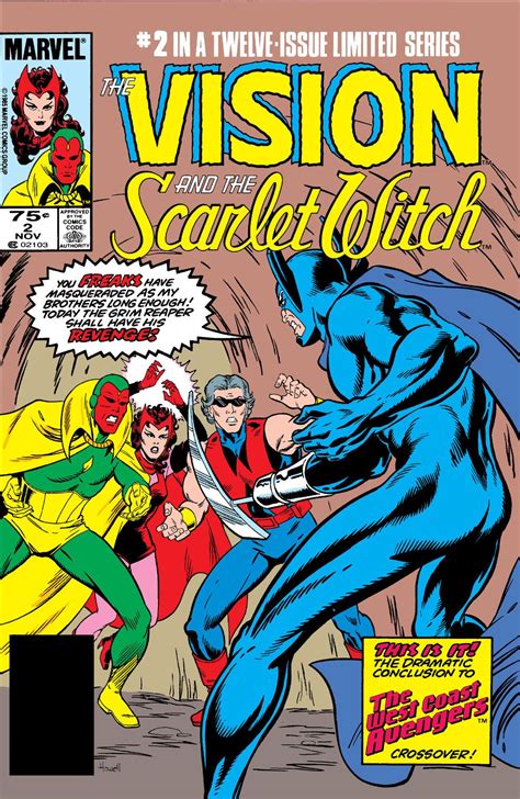 Vision And The Scarlet Witch Vol 2 2 Marvel Database Fandom