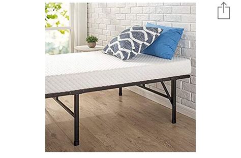 Its core composition is made up of steel frames and wires, making it strong. Zinus Metal Bed Frame-Narrow Twin-Cot Size for Sale in Elverta, CA - OfferUp