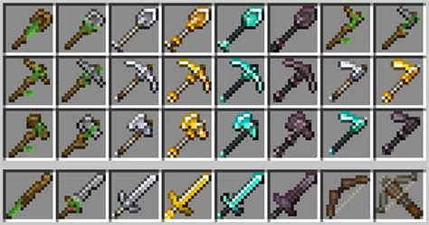 Tools Reimagined With Default Netherite Colors Bedrock And Java