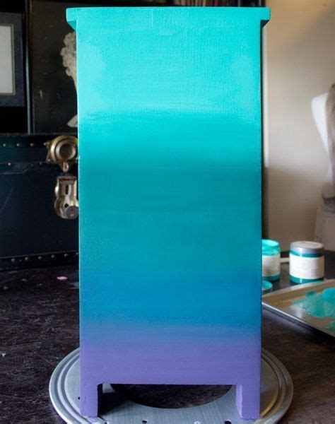 Whimsical Ombré Furniture Finish Fun Technique Furniture Finishes