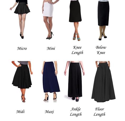 Types Of Skirts And Silhouettes Bellatory