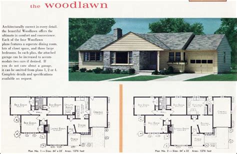 Everything just keeps holding together, running, and looking as fresh as a 1950s better homes and garden magazine. Pin by Karin McGaughey on House Plans | Vintage house plans, House plans, House floor plans