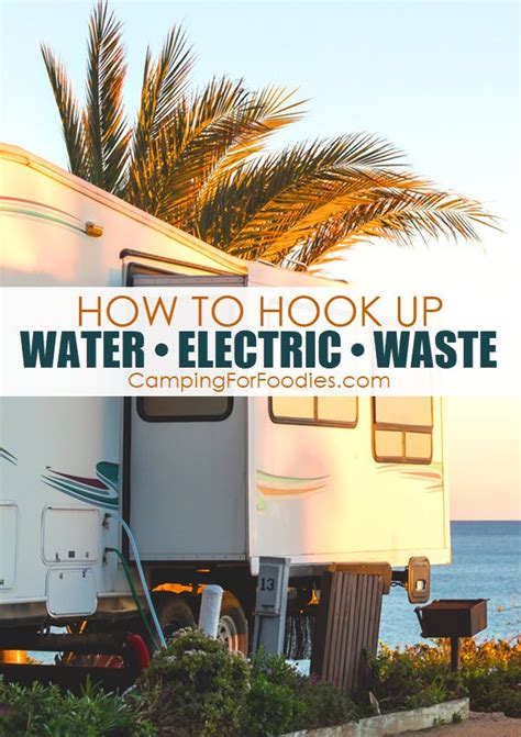 We did not find results for: How To Hook Up RV Water, Electric And Waste Without Being ...