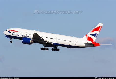 G Ymmo British Airways Boeing 777 236er Photo By Gz T16 Id 1067703