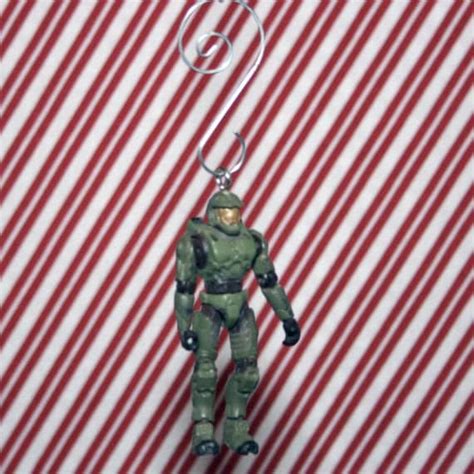 Halo Master Chief Christmas Ornament By Regeekery On Etsy