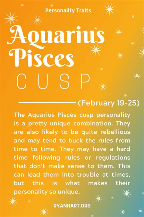 Aquarius Pisces Cusp Personality Traits Ryan Hart