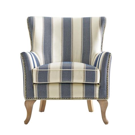 Seat cushion is a good firmness and quite comfortable. Dorel Living Dotty Blue Upholstered Accent Chair-FH7903-BL ...