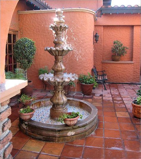 Saltillo My Favorite Beautiful Spanish Style Water Fountain Outdoor