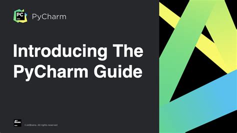 Introducing The Pycharm Guide The Pycharm Blog