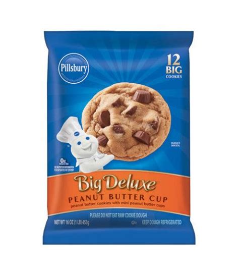 Pillsbury Big Deluxe Peanut Butter Cup Cookie Dough Review