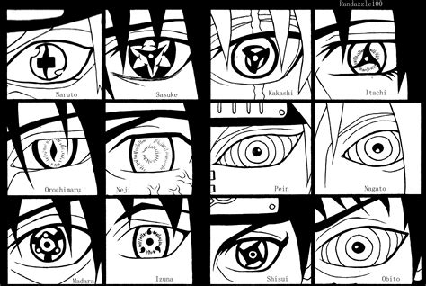 Naruto Bleach And Fairy Tail Character Eye References Daily Anime Art