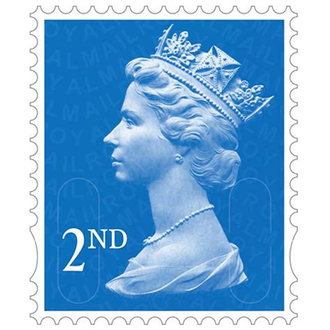 Royal Mail 2nd Class Stamps X 100 Pack Self Adhesive Now On Staples