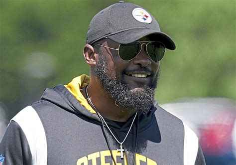 Watch Mike Tomlin Welcomes Kids To Training Camp With Najee Harris