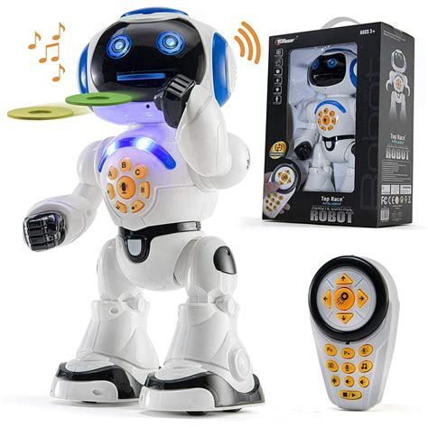 Top Race Remote Control Robot Toy Walking Talking Dancing Toy Robots