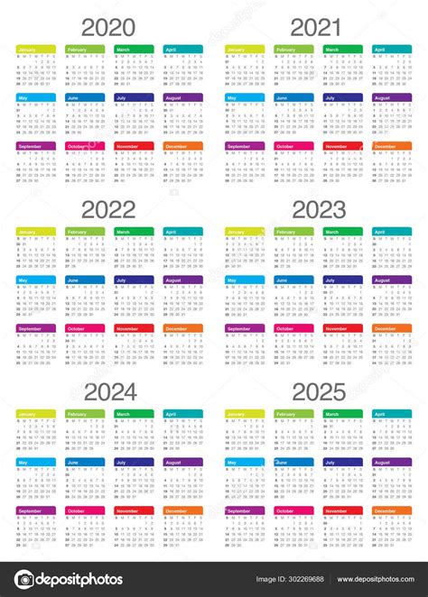 2021 2022 2023 2024 Calendar Eps Vector Calendar 2021 2022 2023 2024 Images