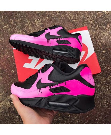 Wearing Nike Air Max 90 Candy Drip Pink Faded Trainer Great Feelings