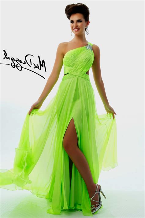 5modern Neon Green Prom Dresses Kubesinsanity