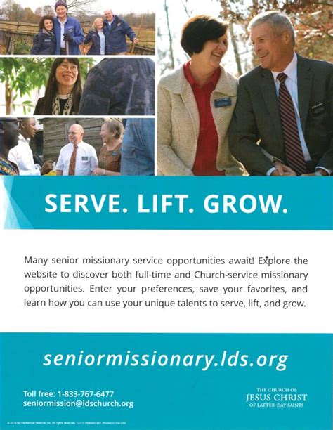Senior Missionary Service Opportunities For Latter Day Saints Lds365