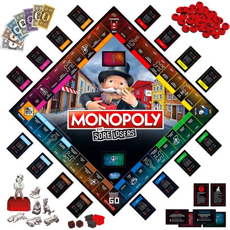 Monopoly For Sore Losers Board Game Big W