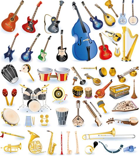Musical Instruments Vector At Getdrawings Free Download