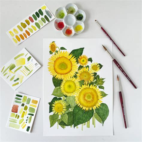 How A Sunflower Painting Brought Back My Creative Joy Behind The