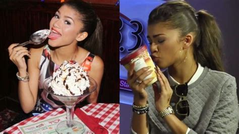 Oh Wow Zendaya Coleman In Obsessed With Ice Cream Read