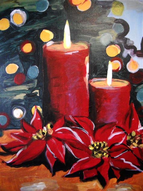 Pinots Palette South Lamar Painting Library Christmas Paintings On