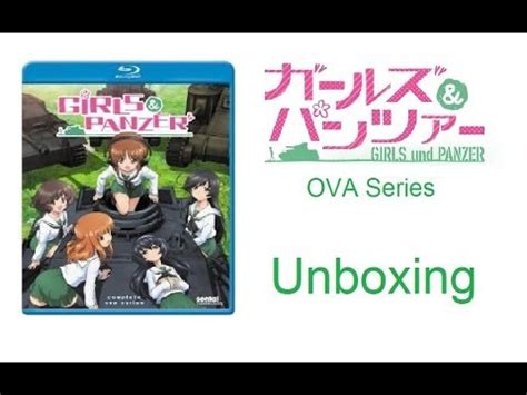 Unboxing Girls Und Panzer The Complete OVA Collection Blu Ray HD YouTube
