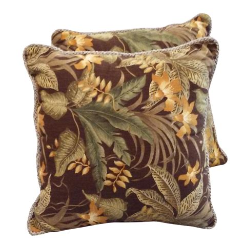Tropical Pillows - Pair | Chairish