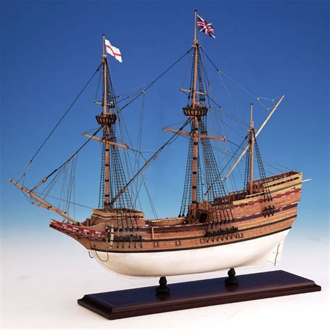 Model Shipways Mayflower Pilgrims Pride 1620 Wood And Metal Kit 176