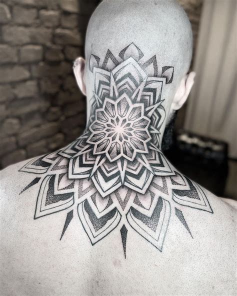 Mandala Neck Tattoo Design Ideas Body Tattoo Art