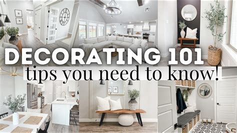 5 Decorating 101 Beginners Guide To Decorating Your Home