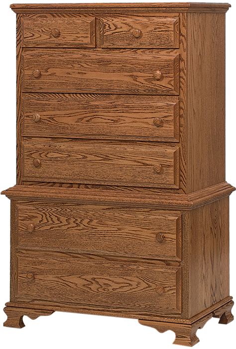 Amish Heritage Chest On Chest Brandenberry Amish Furniture