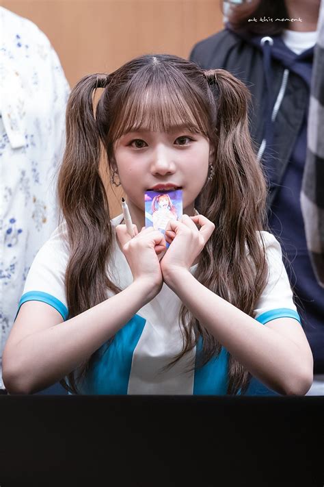 유리 190405 Dangsan Tcc Fan Signing 아이즈원 Izone Yuri 유리 조유리 Joyuri