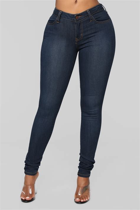 classic mid rise skinny jeans dark denim jeans fashion nova