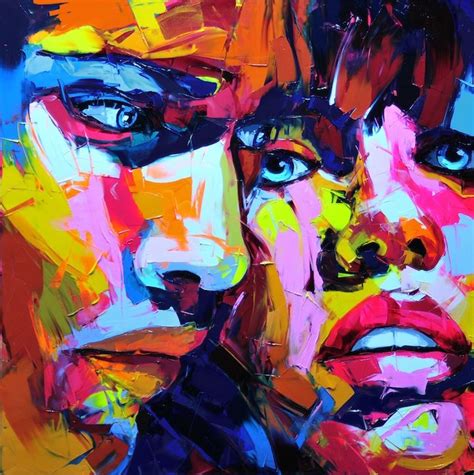 FranÇoise Nielly New Portraits Feel Desain Abstract Portrait