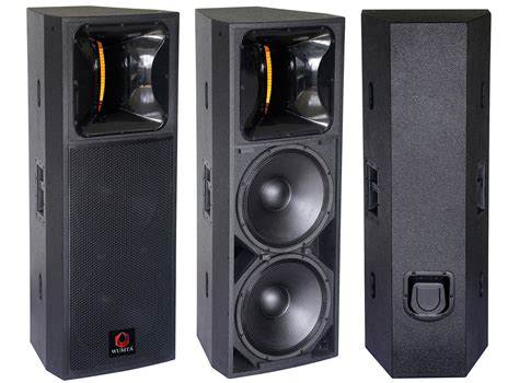 Dual 15 Inch Full Range Speaker Wumta Audio Limited