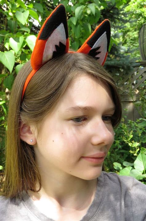 Fox Ears Fox Headband Animal Ears Fox Costume Accessory Etsy Italia