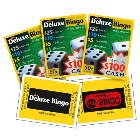 Bingo Supplies Australia Fundraising Australia Mini Deluxe Match