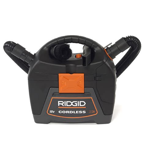 Ridgid 3 Gal 18 Volt Cordless Handheld Wetdry Shop Vacuum With Filter